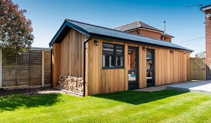 timber framed garage installation dorset hampshire